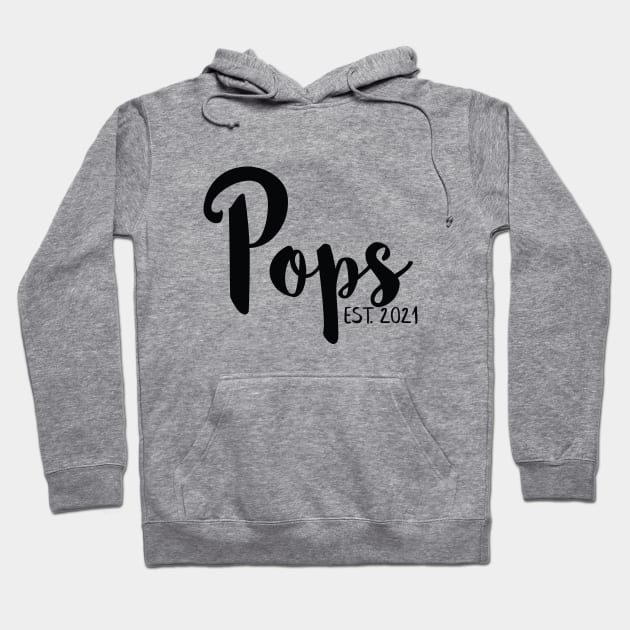 Pops Pregnancy Announcement Hoodie by Bumblebee's Designs